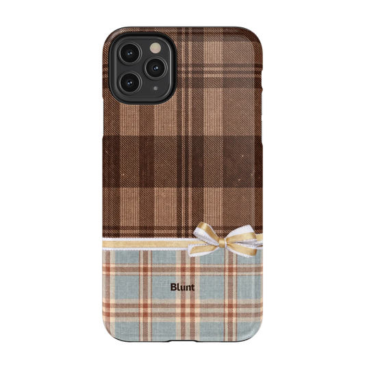 Mocha-Plaid-iphone-case-iPhone 11 Pro Max-1