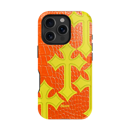 Neon Blessing iPhone Case