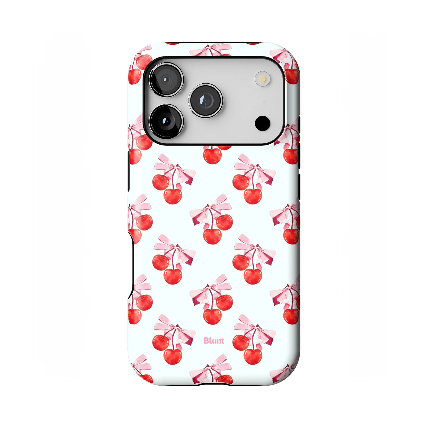 White Cherry iPhone Case