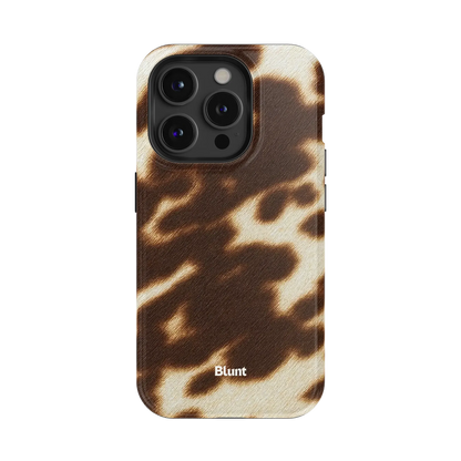 Rustic Cowhide iPhone Case