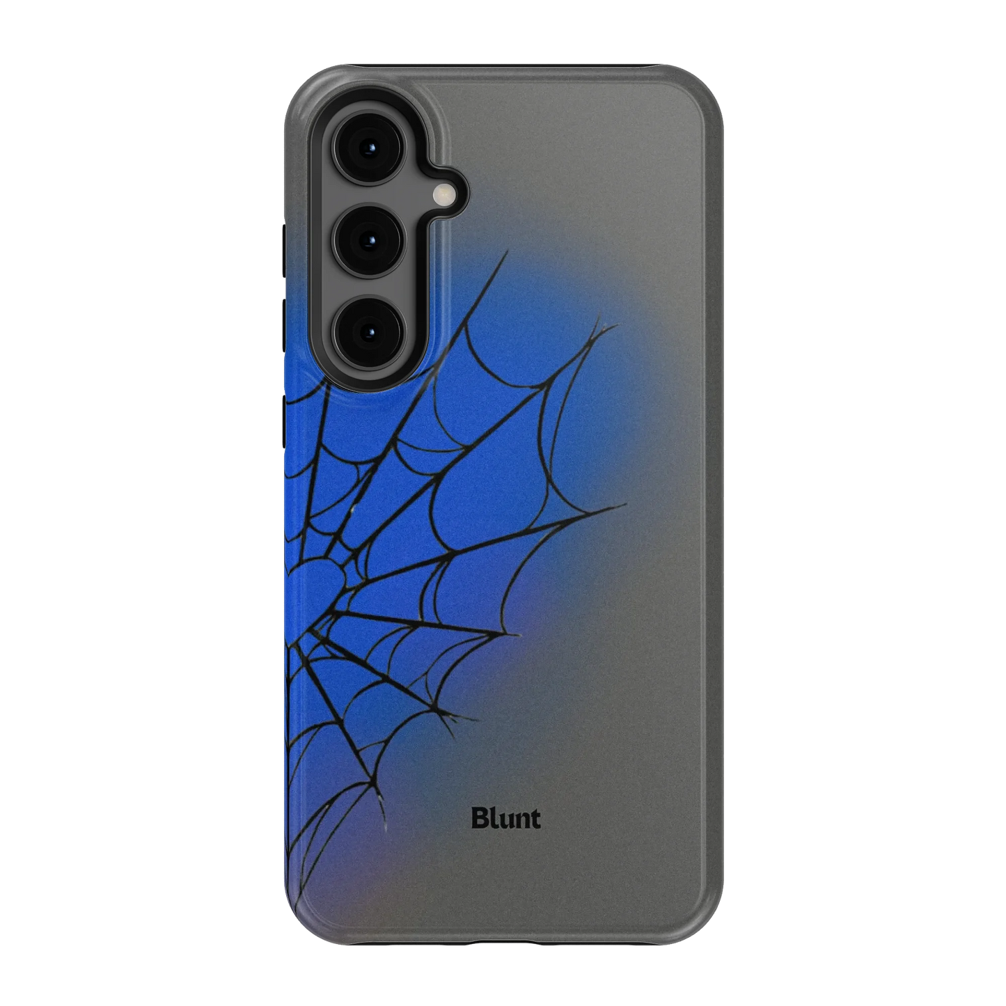 Grey Blue Web Samsung Case