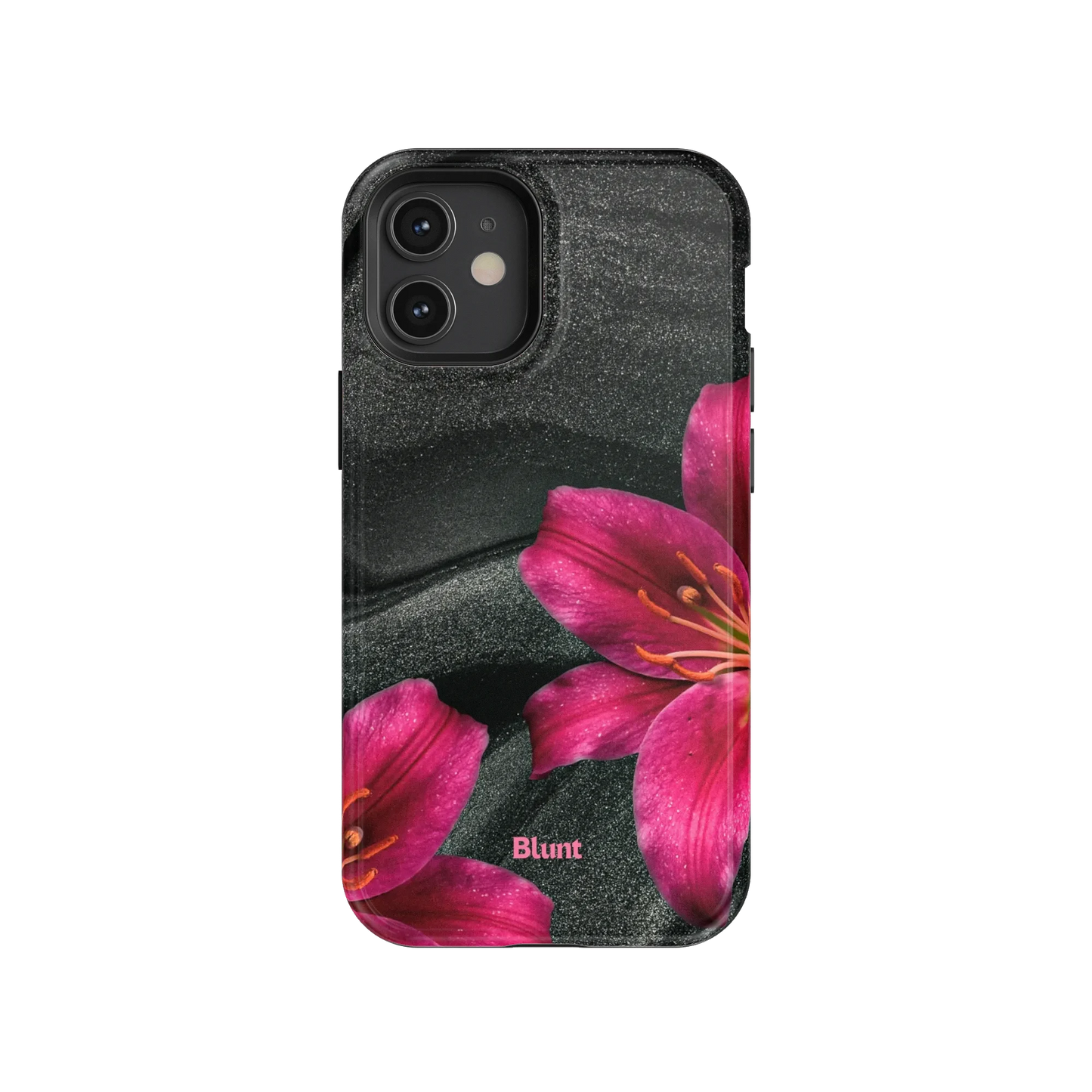 Midnight Petals iPhone Case