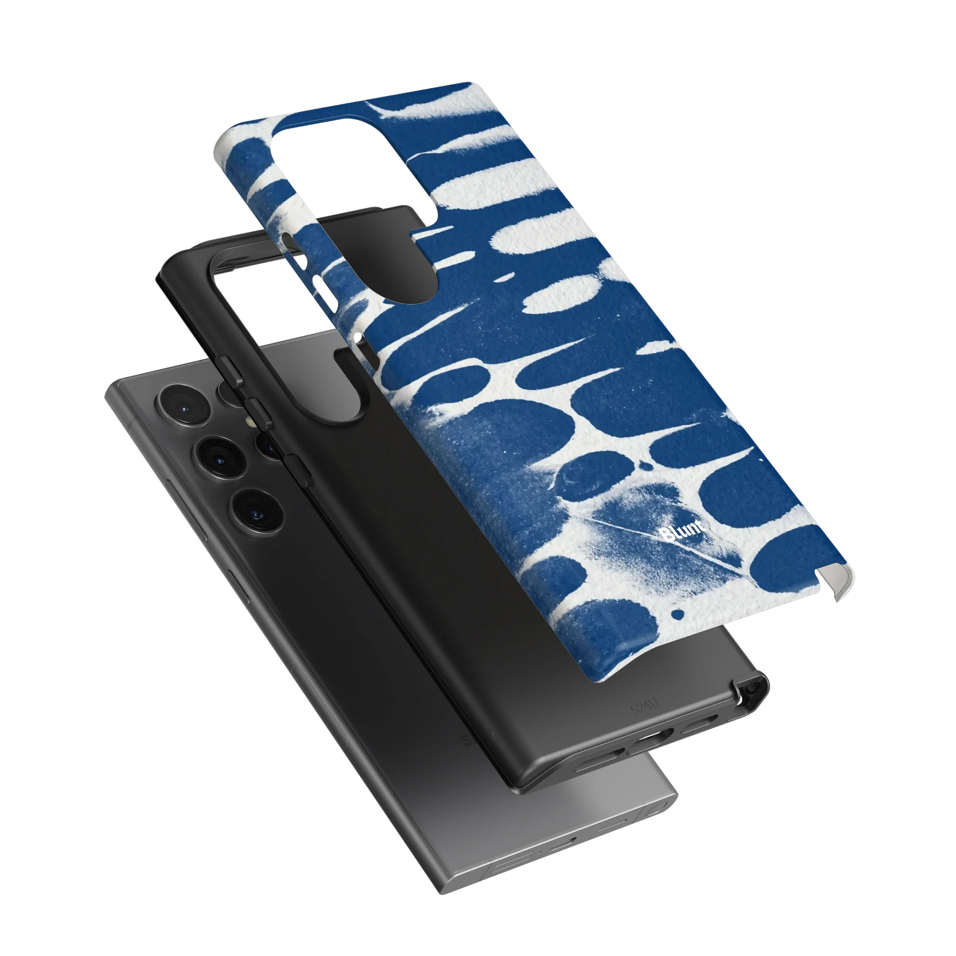 Navy-Noir-Abstract-samsung-case-Galaxy S24 Ultra-3
