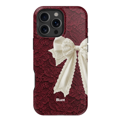 Velvet Bow iPhone Case
