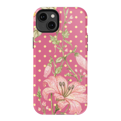 Cherry Blossom Dot iPhone Case