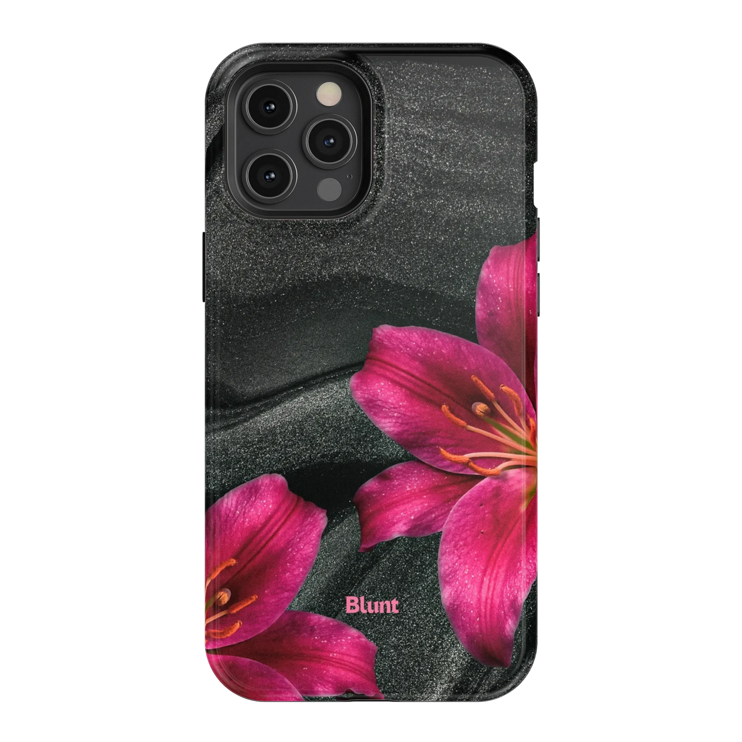 Midnight Petals iPhone Case