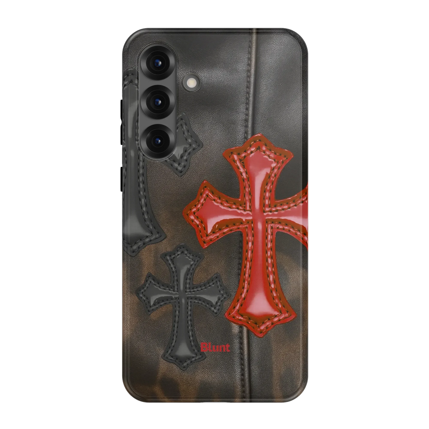 Leather Crosses Samsung Case
