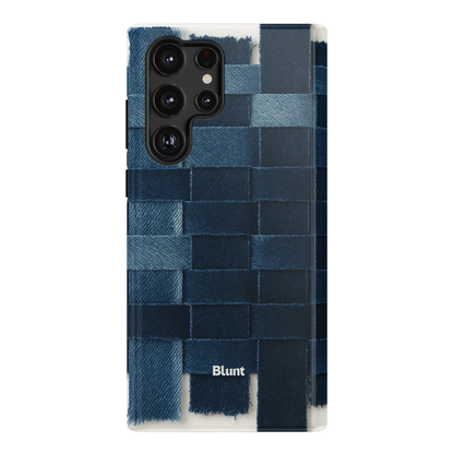 Indigo Weave Samsung Case