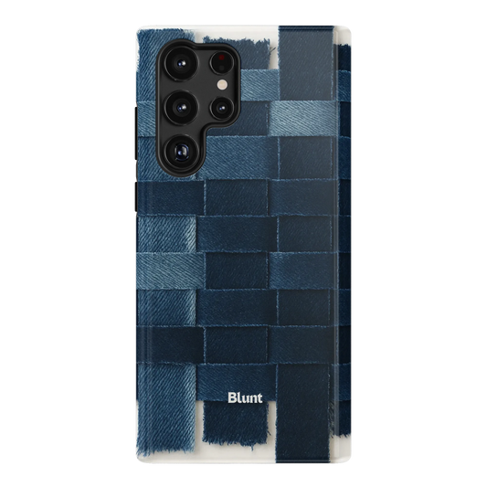 Indigo Weave Samsung Case