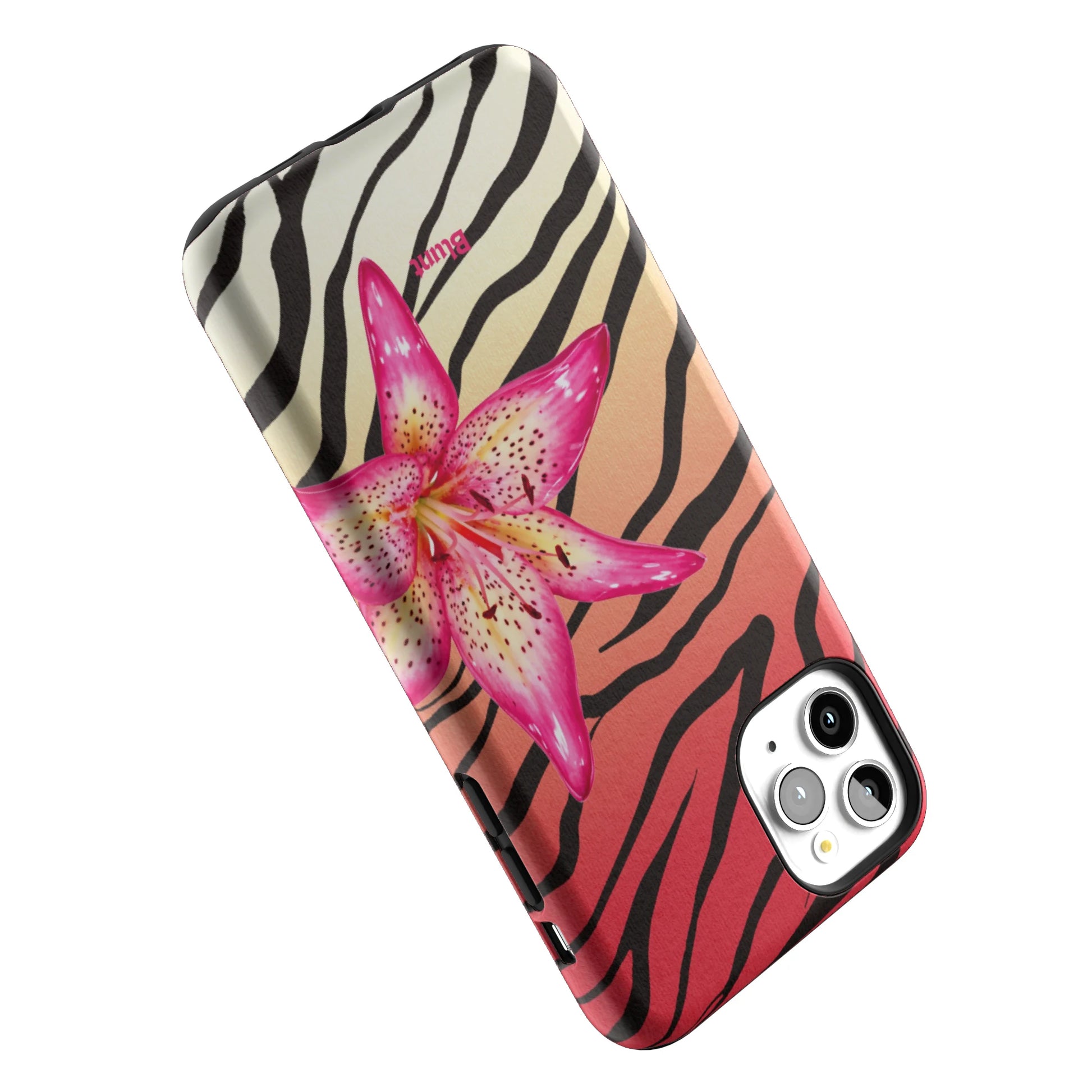 Striped-Lilly-iphone-case-iPhone 11 Pro Max-4