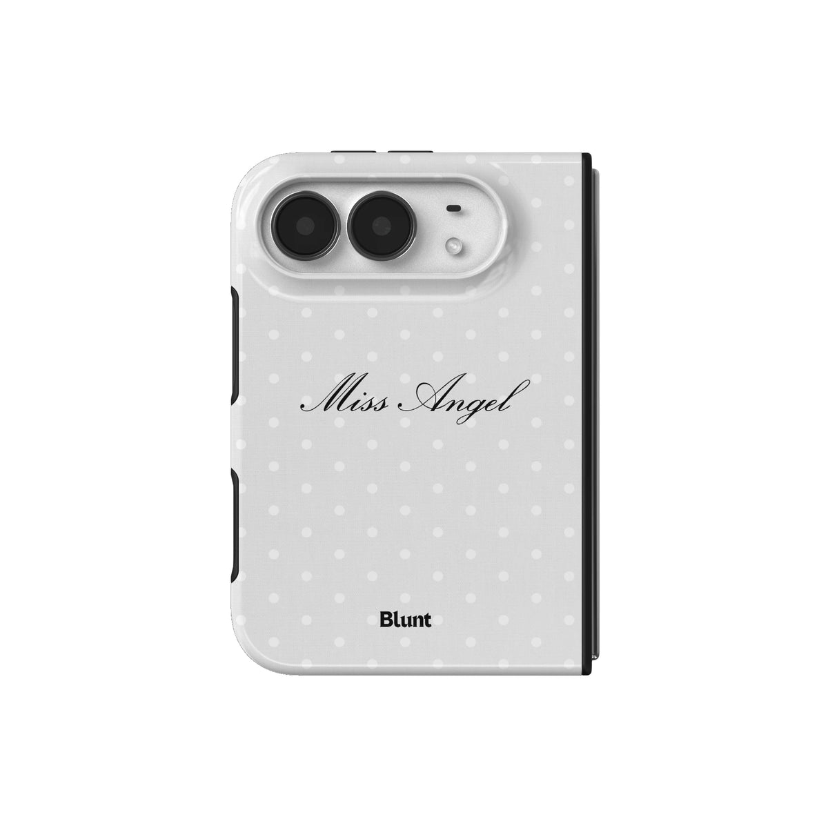 gray-miss-angel-iphone-case iPhone 18 Duo case, view 2