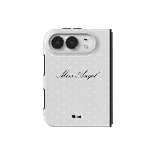 gray-miss-angel-iphone-case iPhone 18 Duo case, view 2