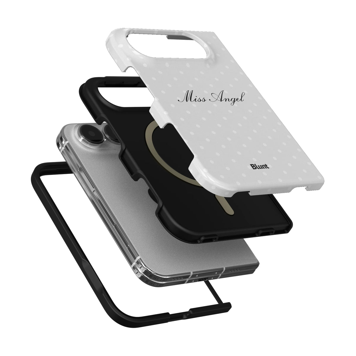 gray-miss-angel-iphone-case iPhone 18 Duo case, view 6