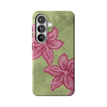 Green Blush Orchid Samsung Case