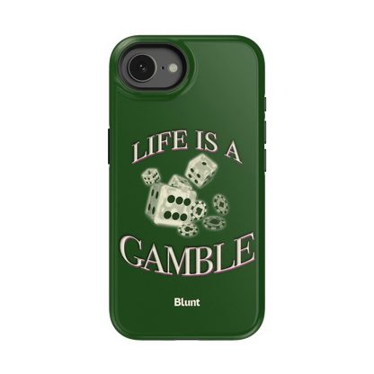Green Gamble iPhone Case - Blunt Cases
