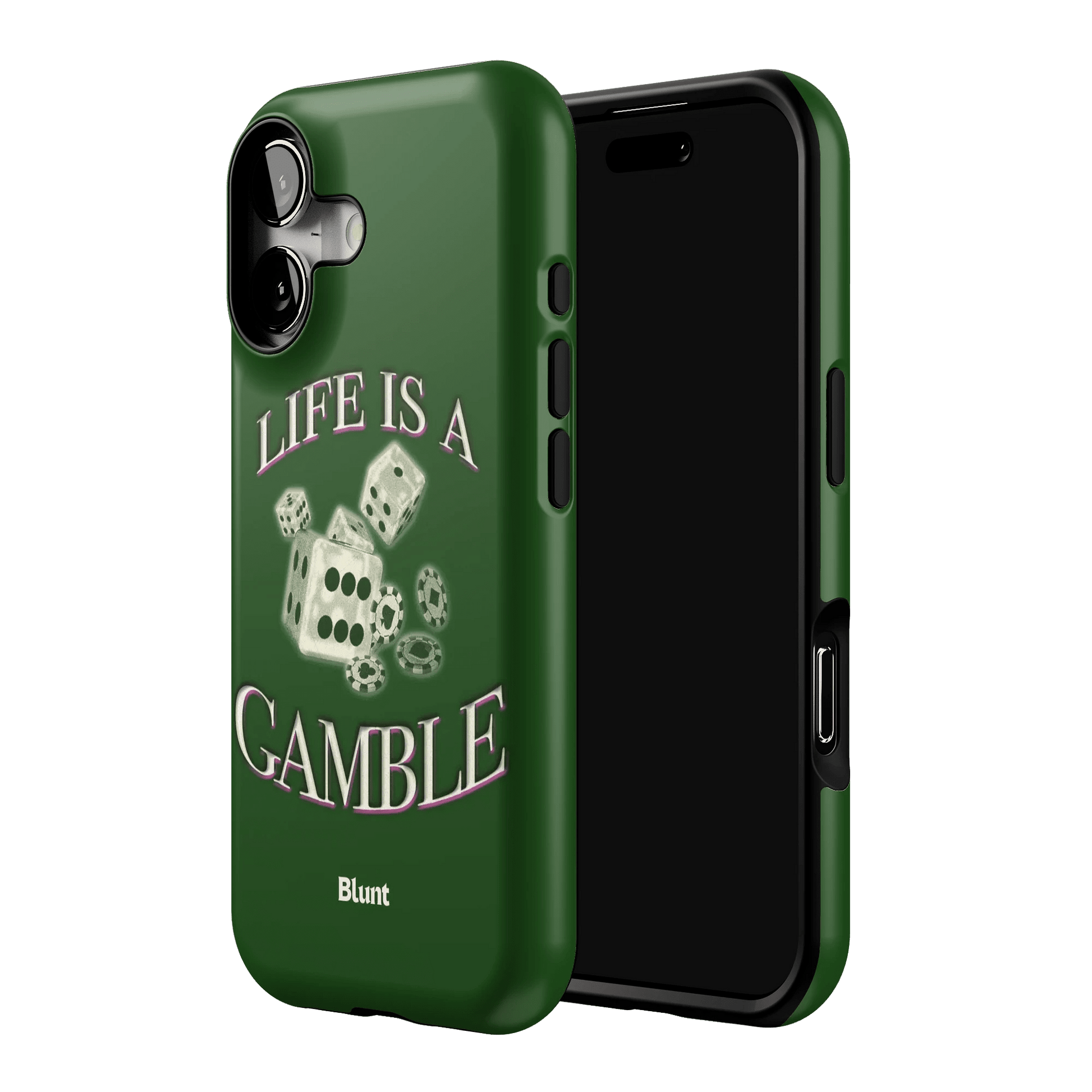 Green Gamble iPhone Case - Blunt Cases