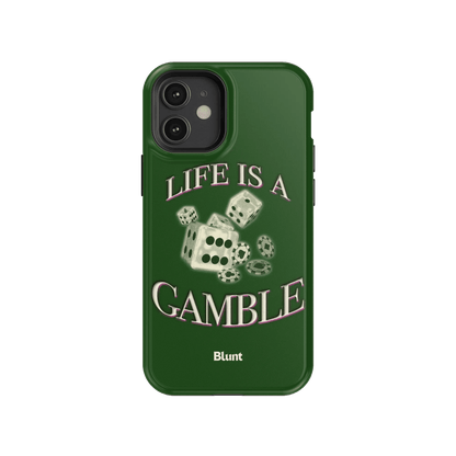 Green Gamble iPhone Case - Blunt Cases