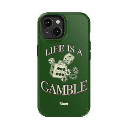 Green Gamble iPhone Case - Blunt Cases