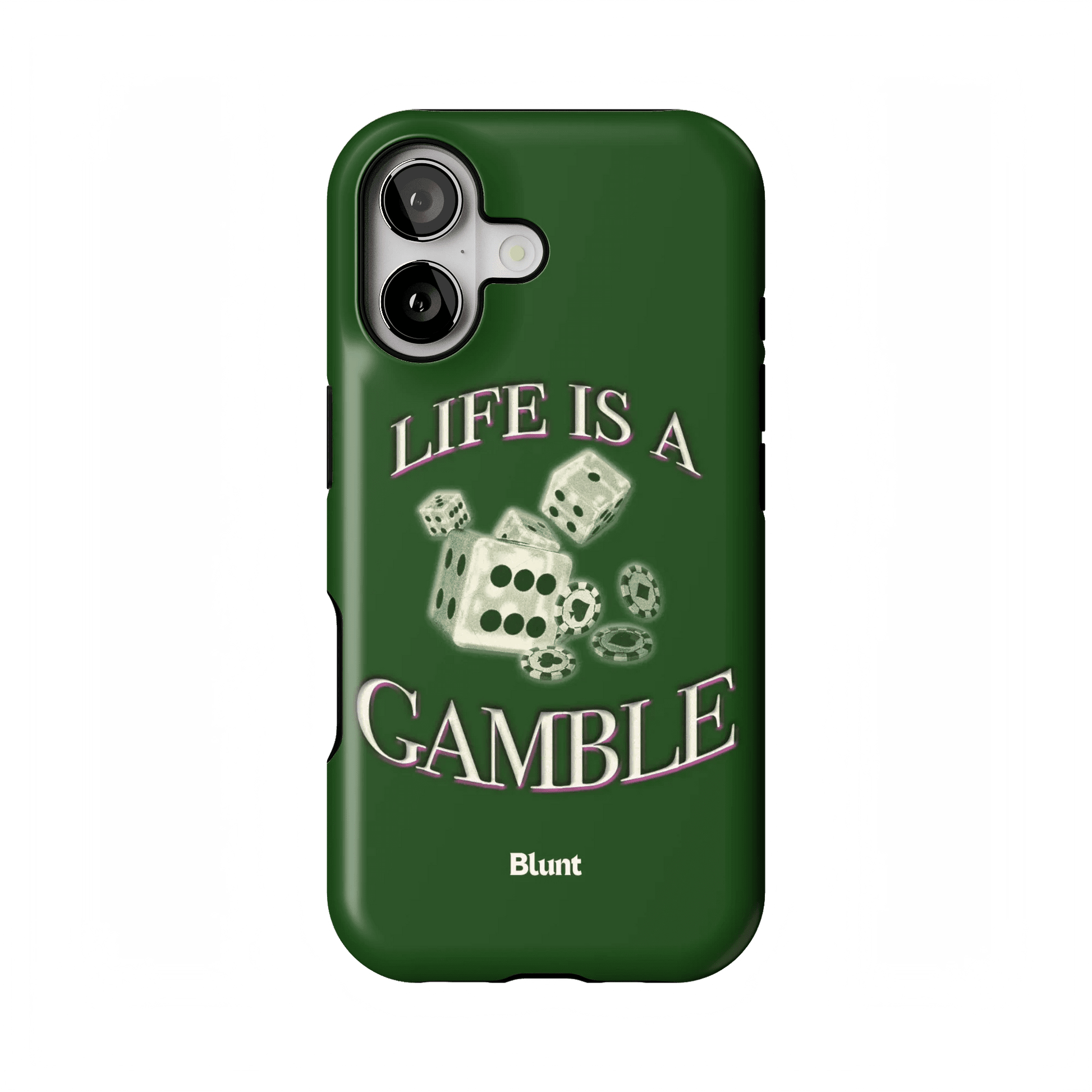 Green Gamble iPhone Case - Blunt Cases