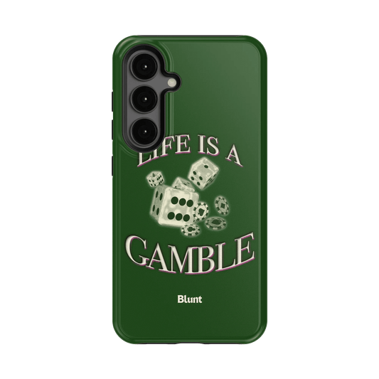Green Gamble Samsung Case - Blunt Cases