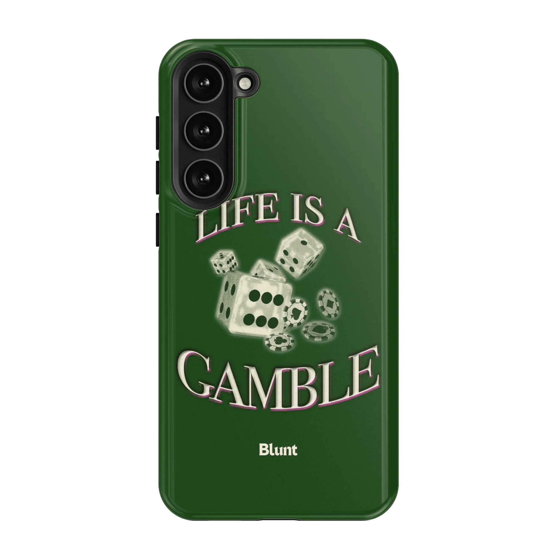 Green Gamble Samsung Case - Blunt Cases