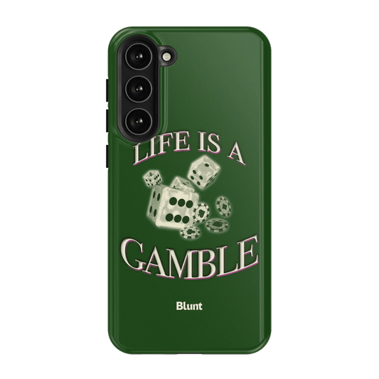 Green Gamble Samsung Case - Blunt Cases