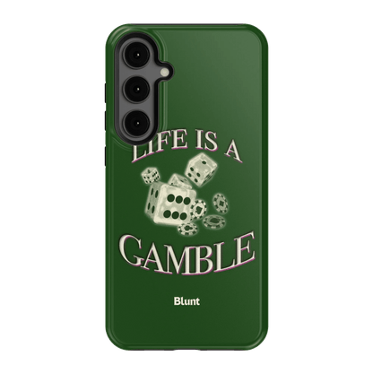 Green Gamble Samsung Case - Blunt Cases
