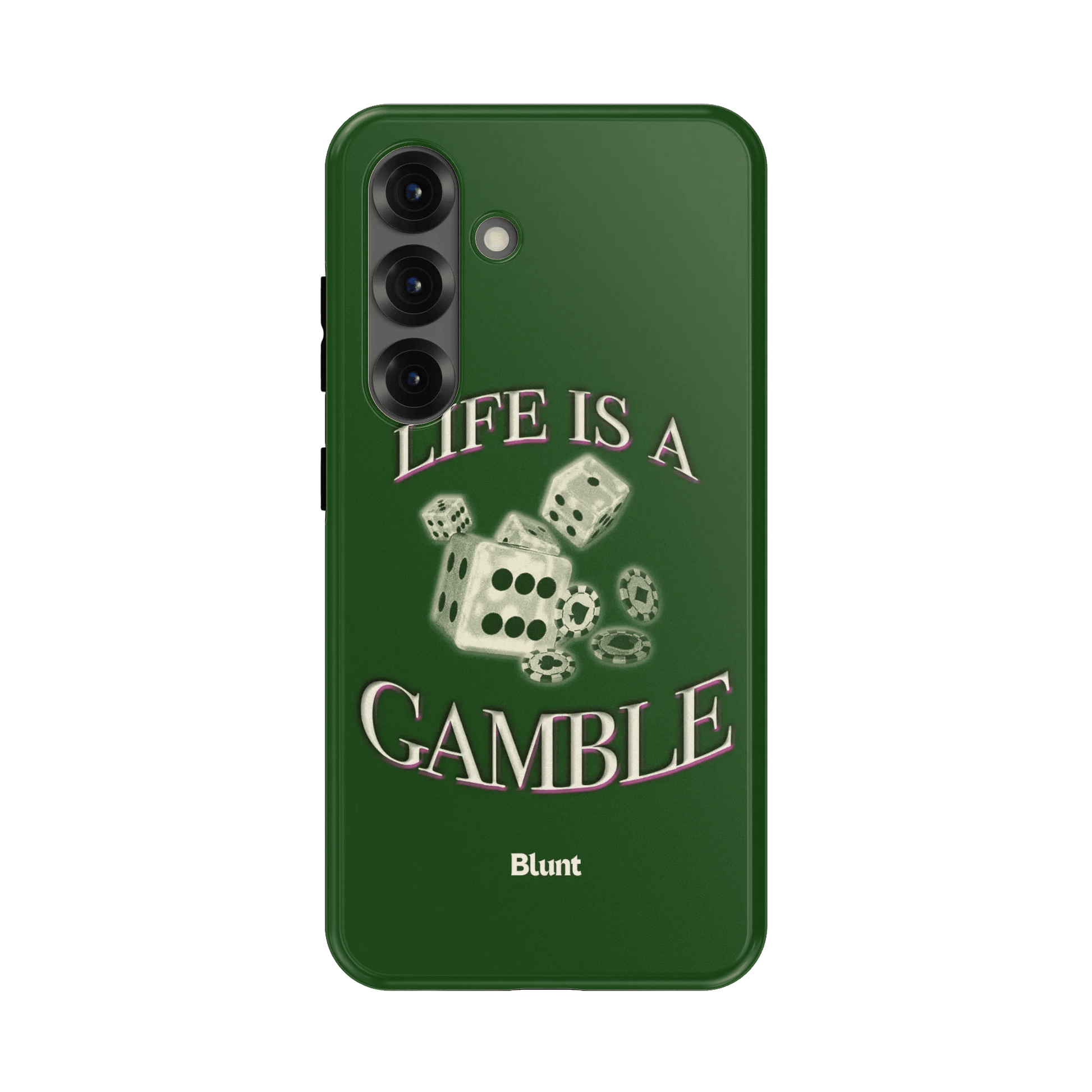 Green Gamble Samsung Case - Blunt Cases