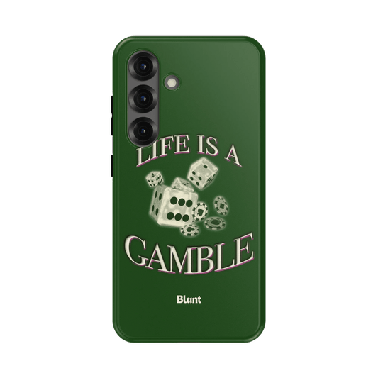 Green Gamble Samsung Case - Blunt Cases