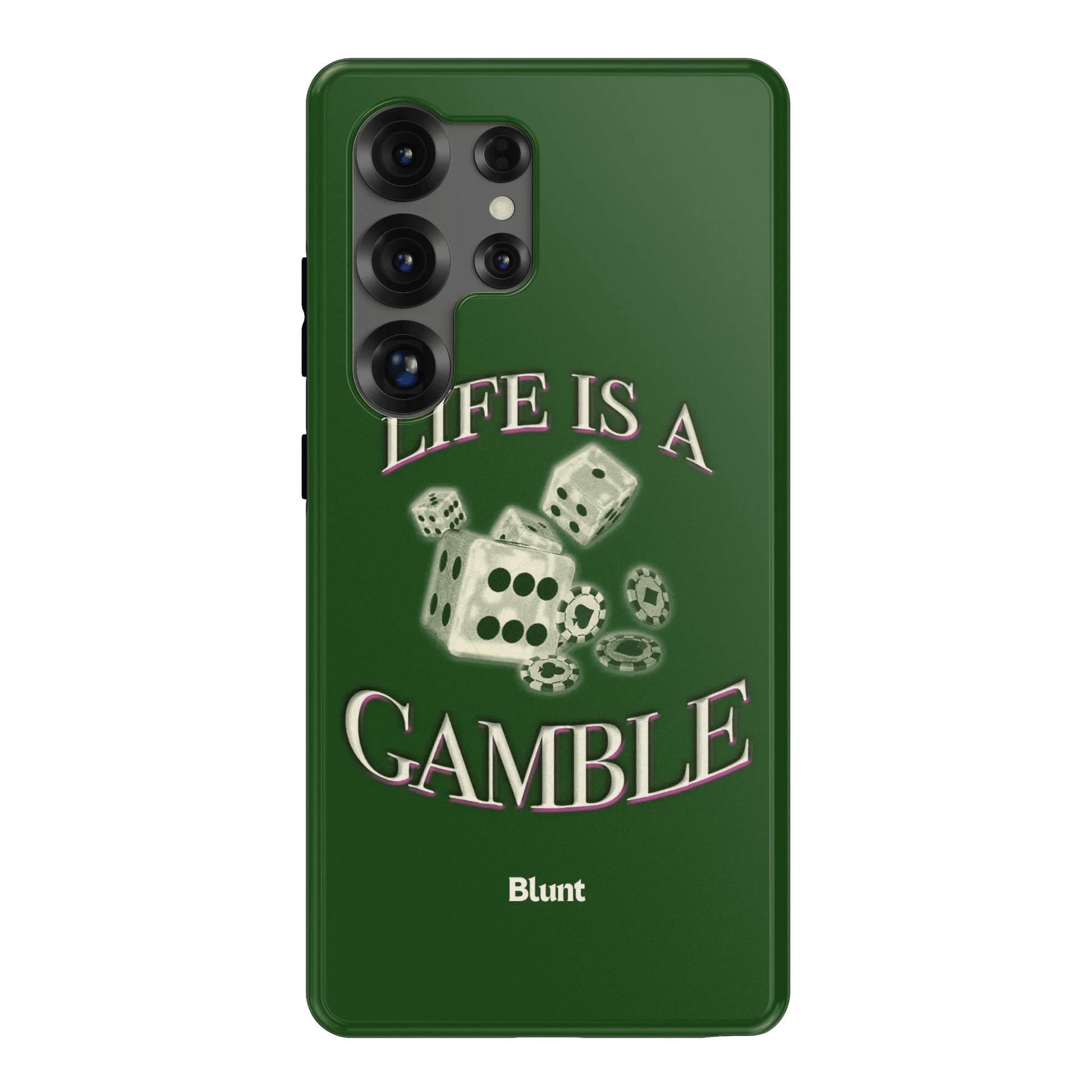 Green Gamble Samsung Case - Blunt Cases