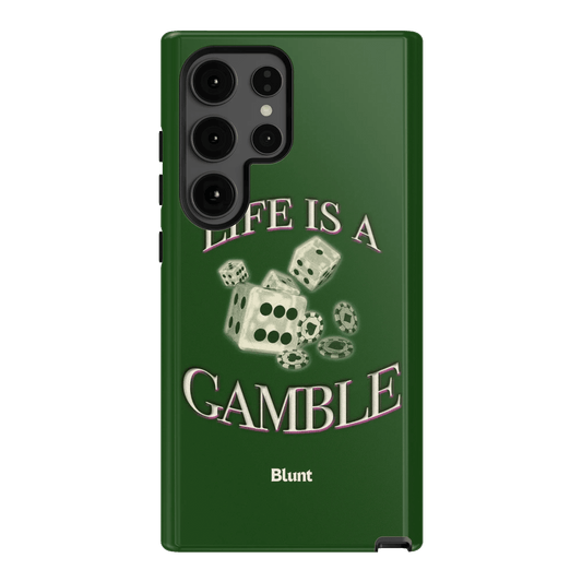 Green Gamble Samsung Case - Blunt Cases