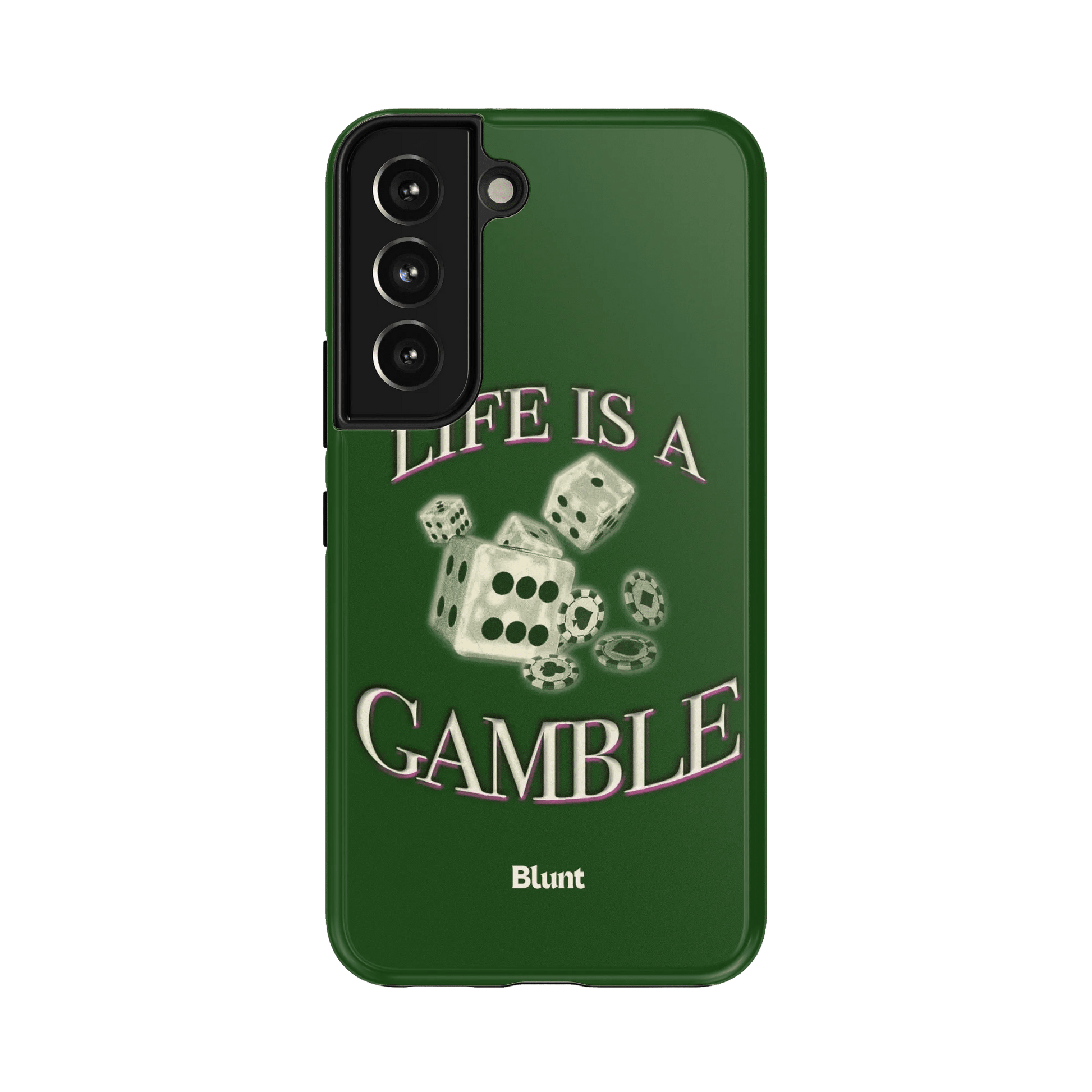 Green Gamble Samsung Case - Blunt Cases