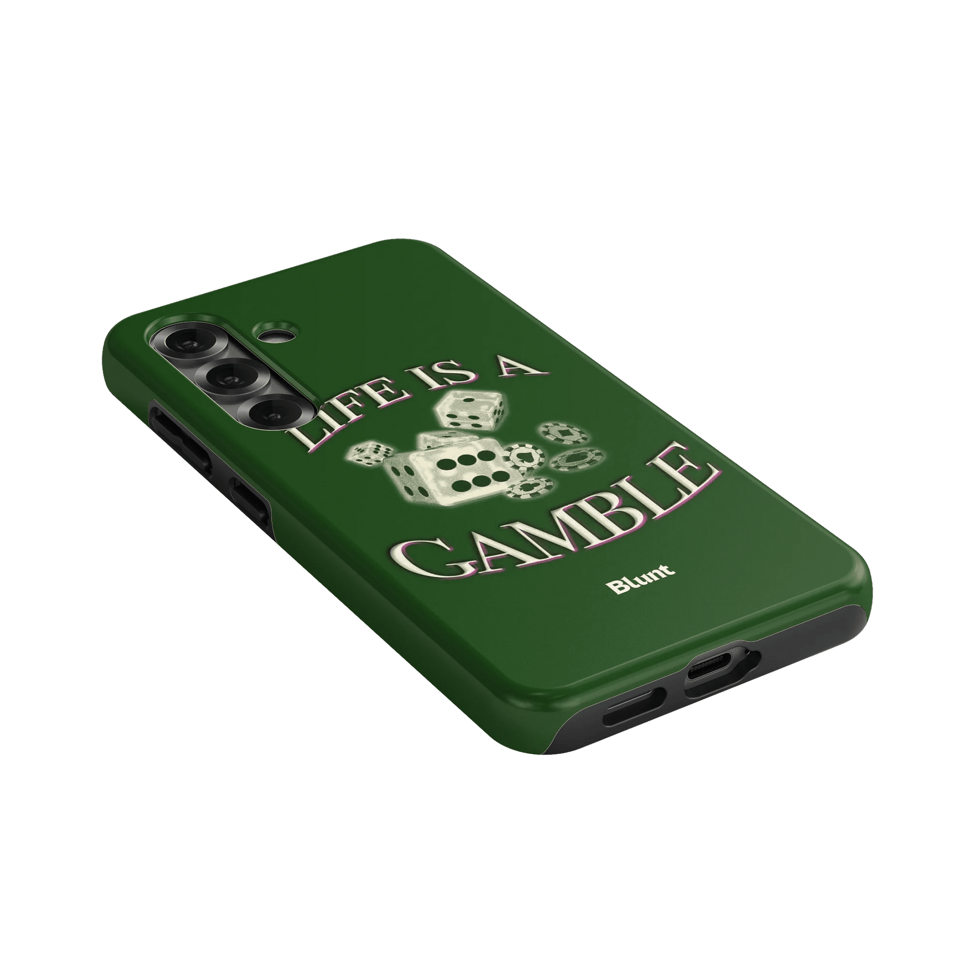 Green Gamble Samsung Case - Blunt Cases