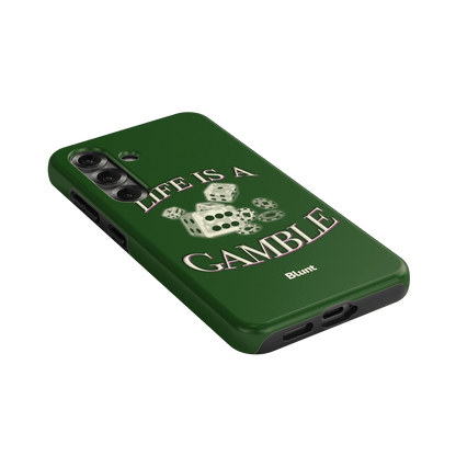 Green Gamble Samsung Case - Blunt Cases