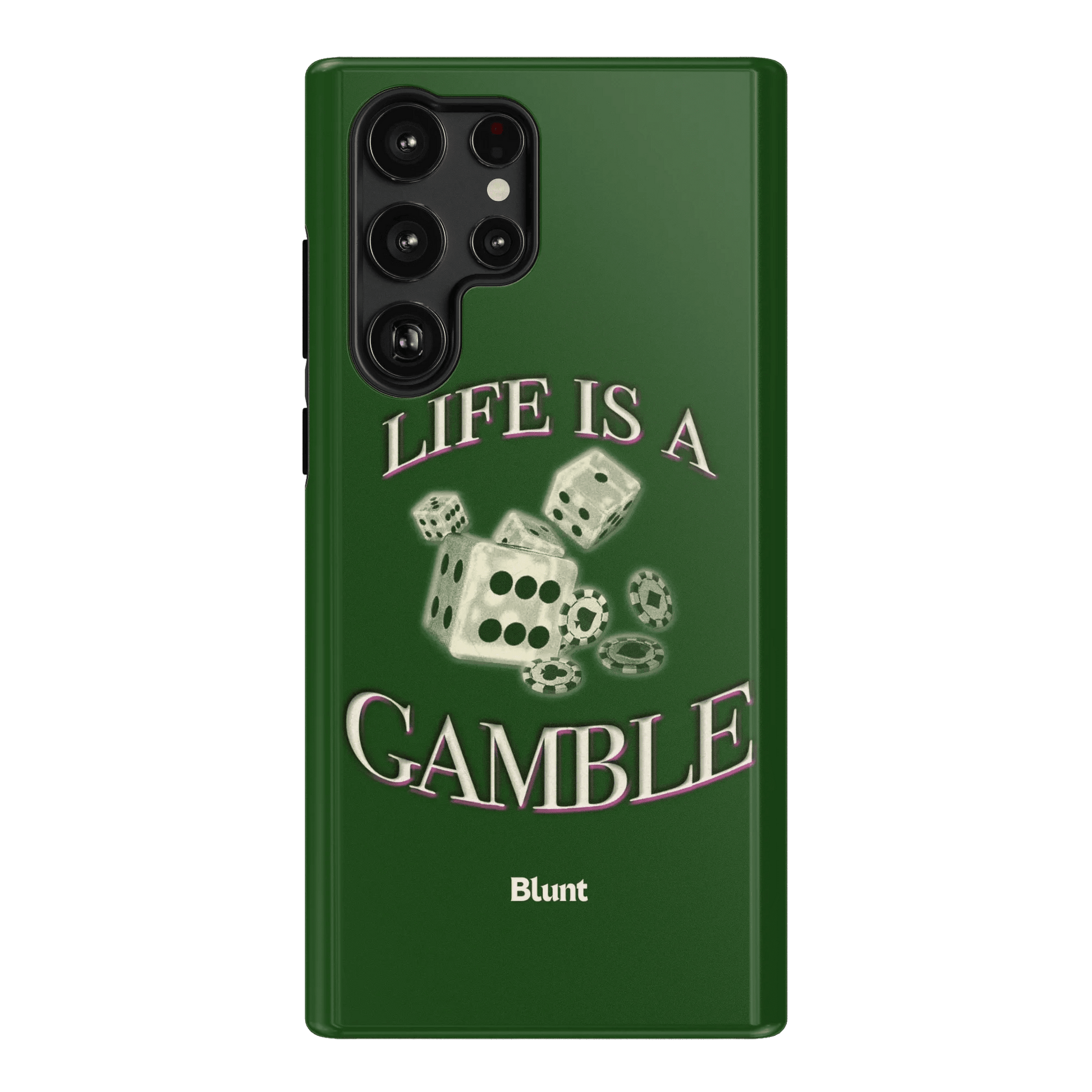 Green Gamble Samsung Case - Blunt Cases