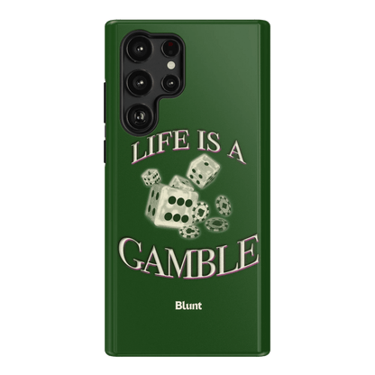 Green Gamble Samsung Case - Blunt Cases