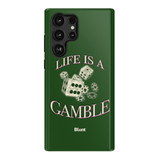 Green Gamble Samsung Case - Blunt Cases