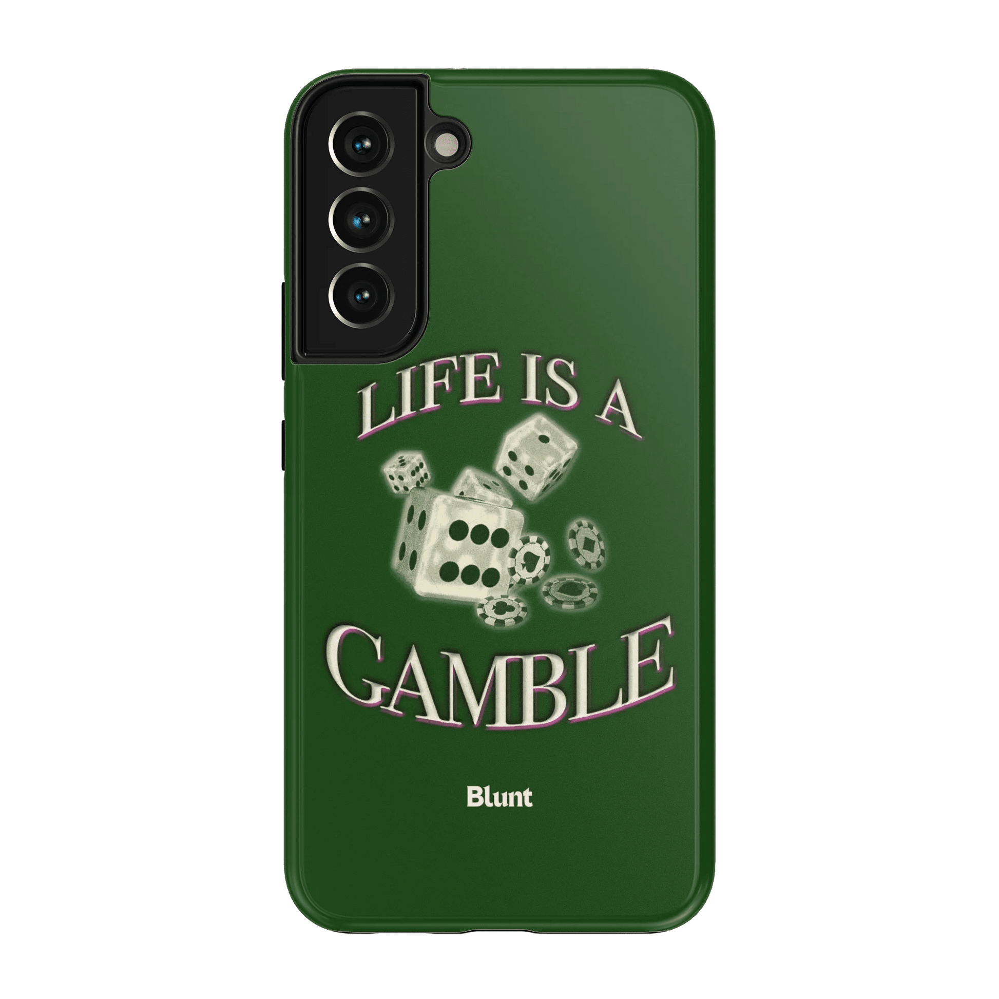 Green Gamble Samsung Case - Blunt Cases