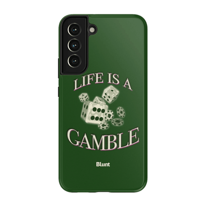 Green Gamble Samsung Case - Blunt Cases