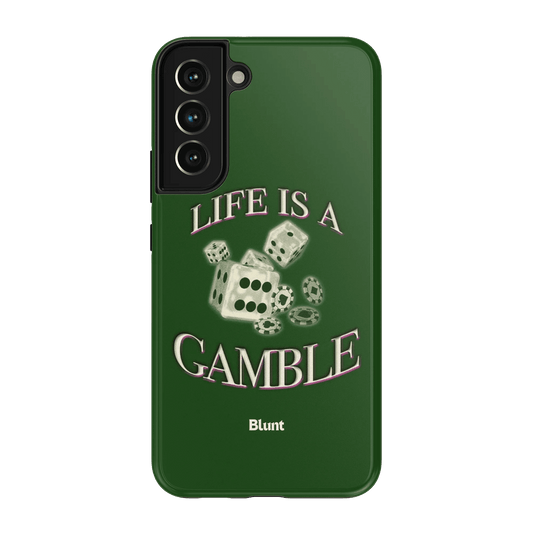 Green Gamble Samsung Case - Blunt Cases