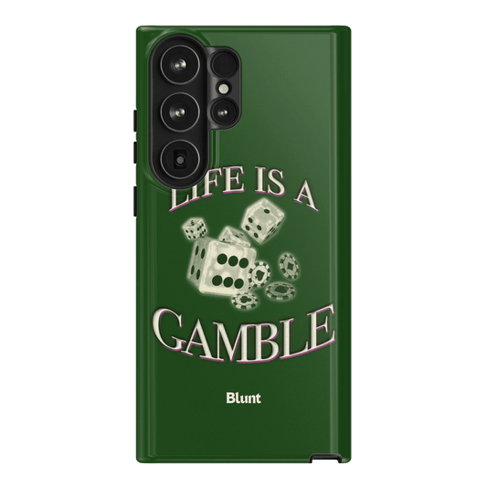 Green Gamble Samsung Case - Blunt Cases