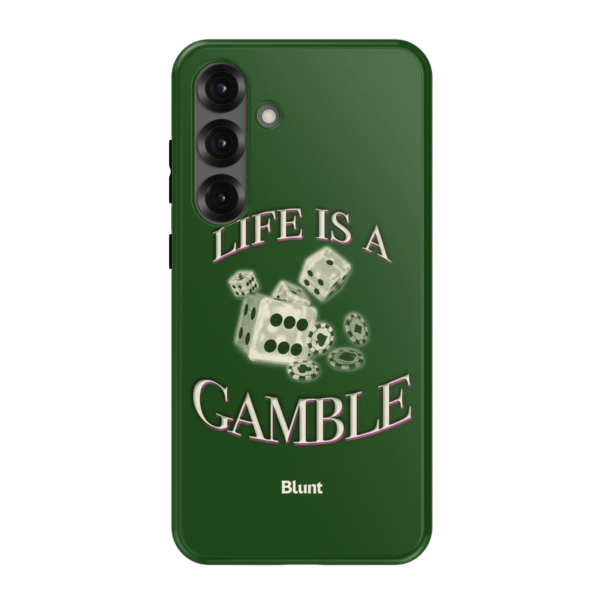 Green Gamble Samsung Case - Blunt Cases