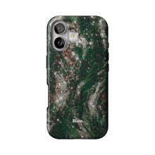 Green Midnight Marble iPhone Case