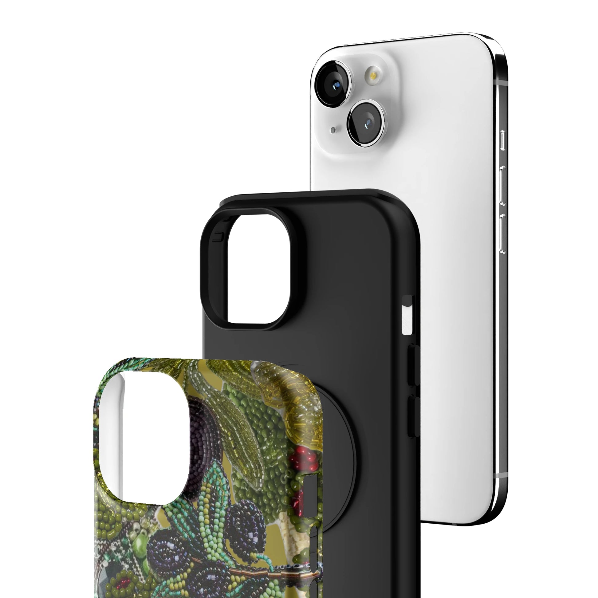 Green Muse iPhone Case gallery - Iphone_15_Iphone_3