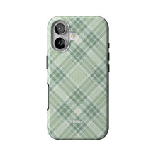 Green Plaid iPhone Case