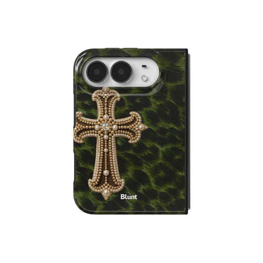 green-saint-bling-iphone-case iPhone 18 Duo case, view 2