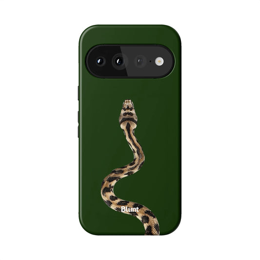 Green Serpent Pixel Case - Blunt Cases