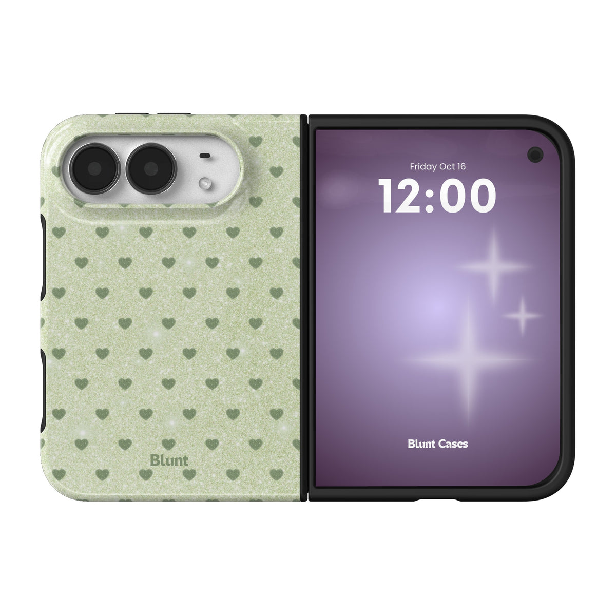 green-sweethearts-iphone-case iPhone 18 Duo case, view 1
