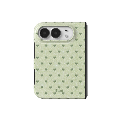 green-sweethearts-iphone-case iPhone 18 Duo case, view 2
