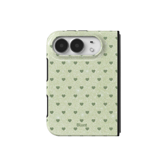 green-sweethearts-iphone-case iPhone 18 Duo case, view 2